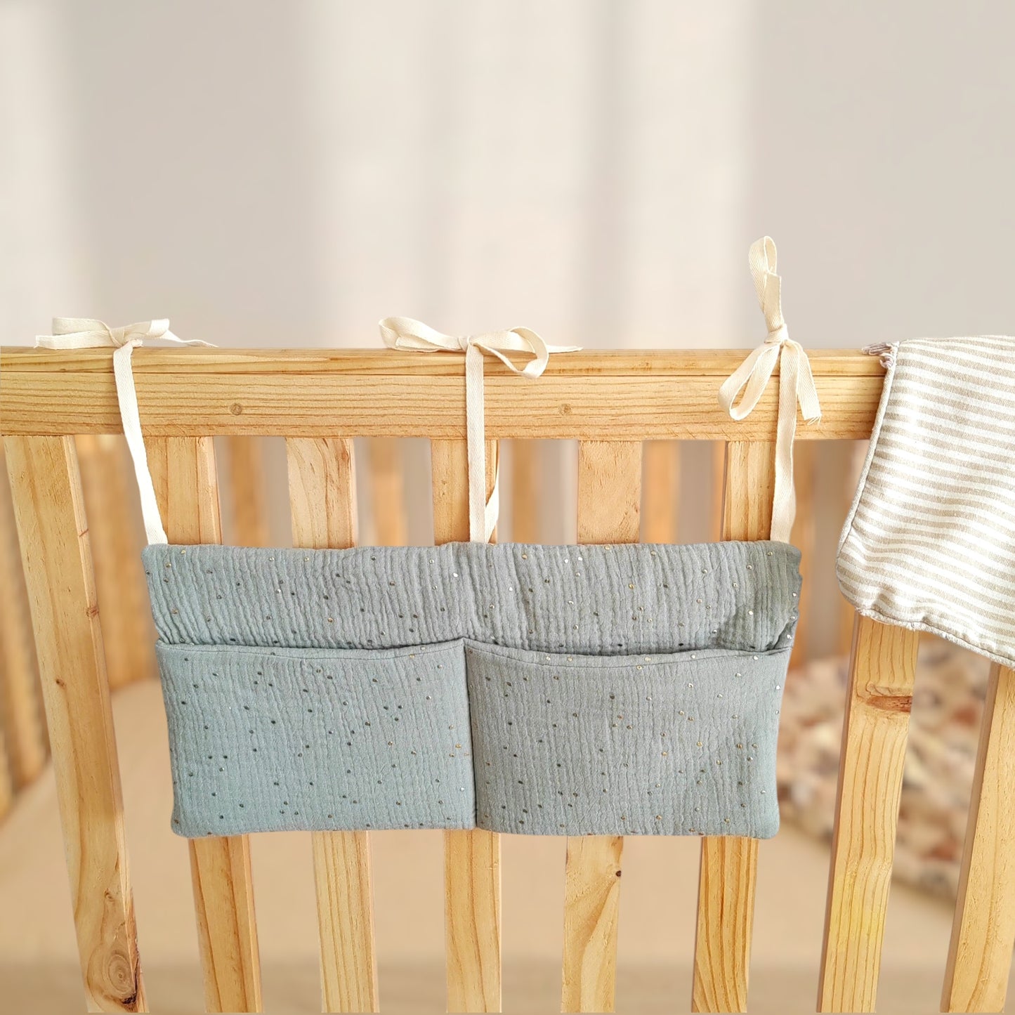 Range-doudou double gaze de coton