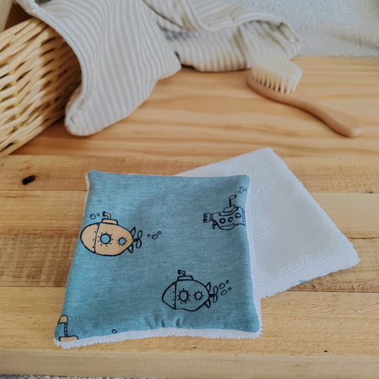 2 Débarbouillettes sous-marins