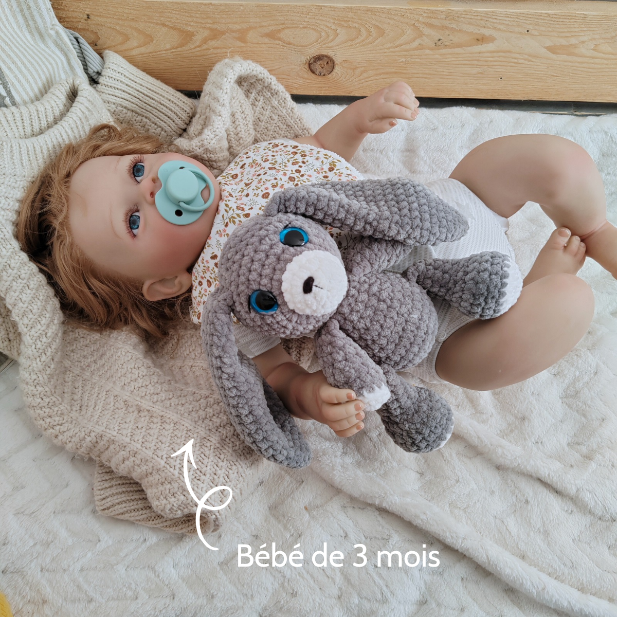 Tiny doudou lapin