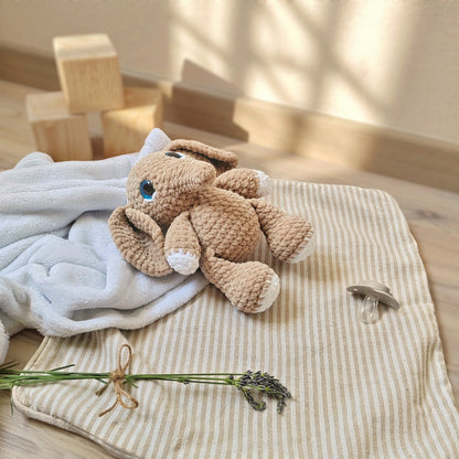 Tiny doudou éléphant beige