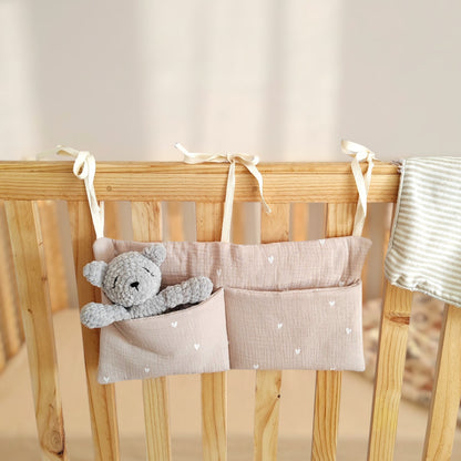 Range-doudou double gaze de coton
