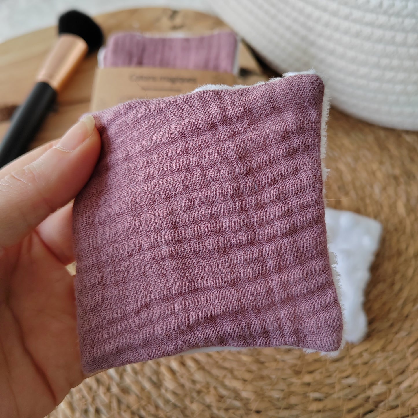 4 Cotons magiques double gaze