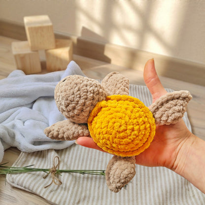 Tiny doudou tortue beige