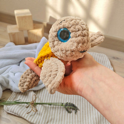 Tiny doudou tortue beige