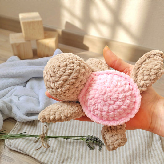 Tiny doudou tortue beige