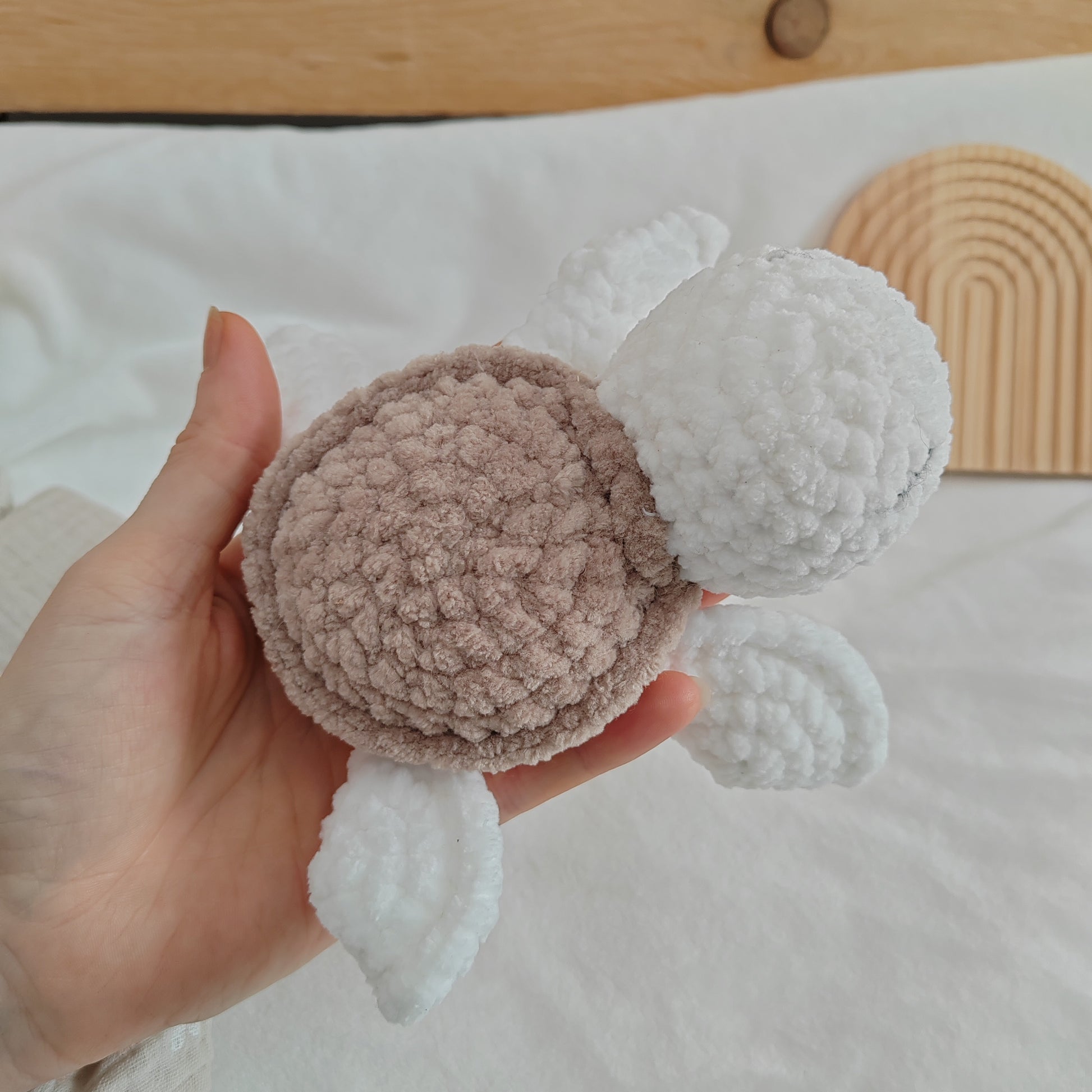 doudou tortue au crochet